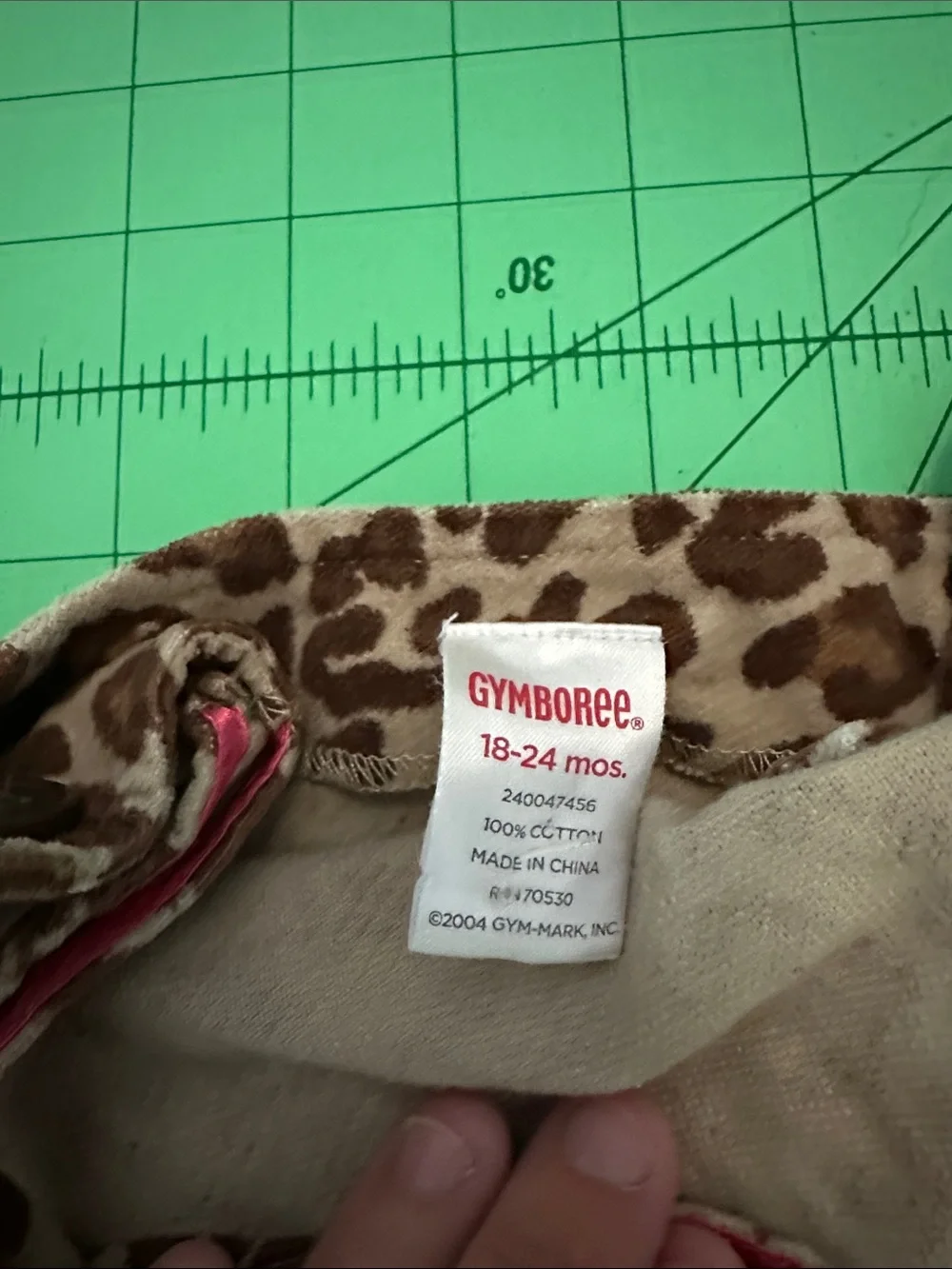 Gymboree Brown Leopard Print Tank Dress with Bloomers 18-24 months